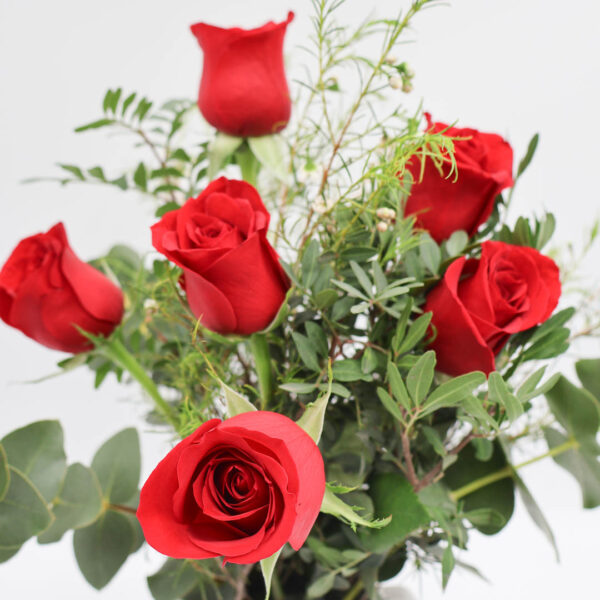Ramo Wild Red - "Dilo sin filtros" (6 Rosas)